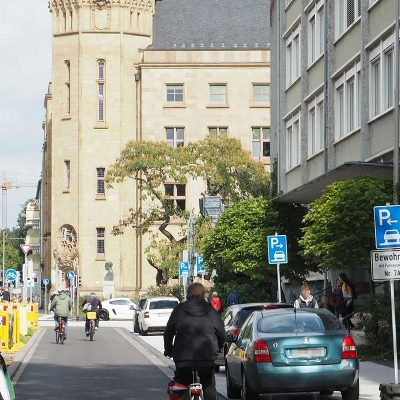 Südallee: Verkehr rollt wieder