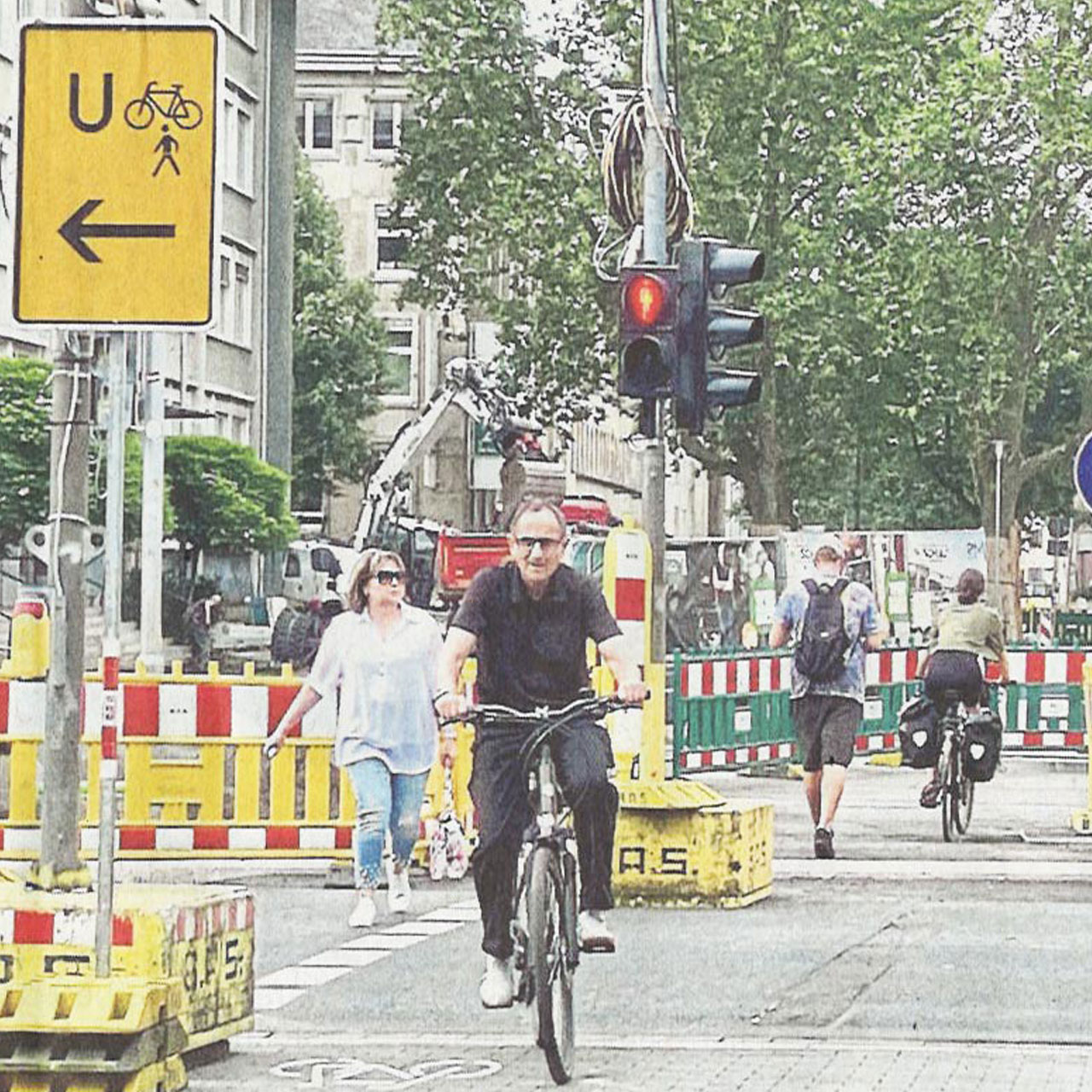 Warum sich Fußgänger oft über Radfahrer ärgern