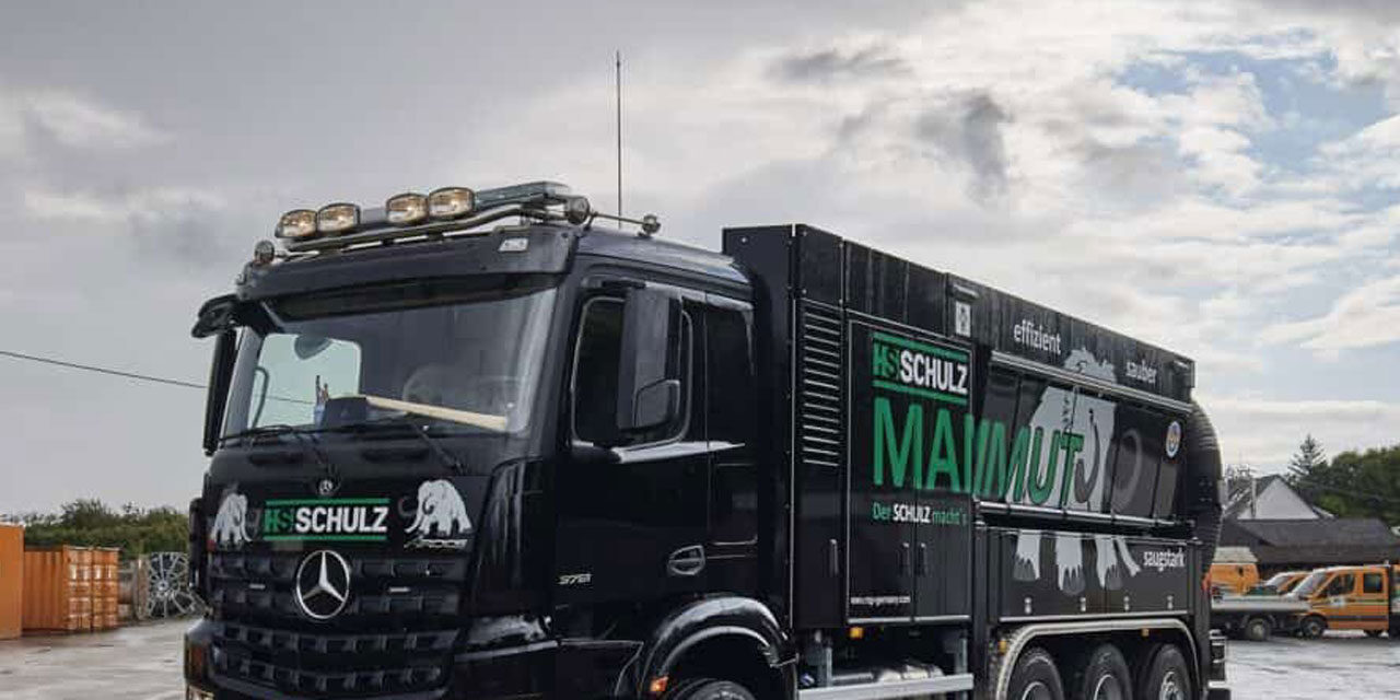 Unser neuer Saugbagger