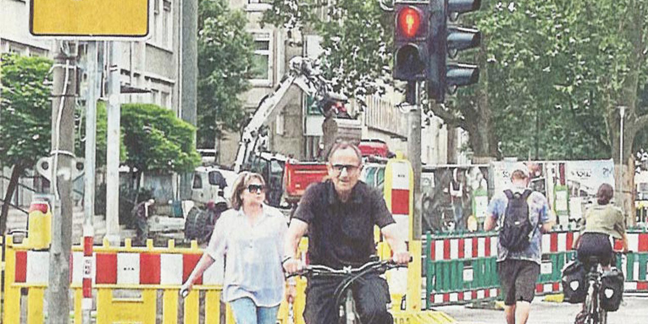 Warum sich Fußgänger oft über Radfahrer ärgern